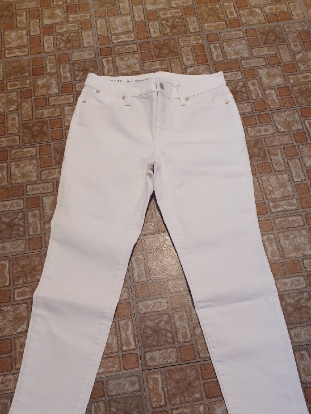 Talbots White Skinny Jeans for Women